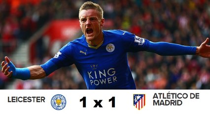 Jamie Vardy - Leicester City 1 x 1 Atletico Madrid