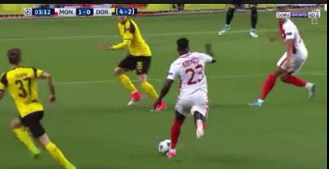 هدف موناكو الاول في مرمى دورتموند