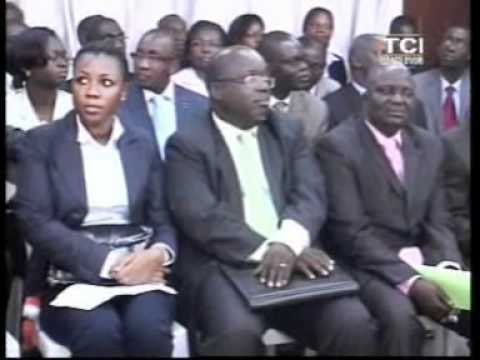 Visite du Ministre des Mines et de l'énergie Adama Toungara à la SOGEPE