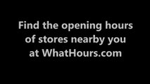 The opening hours of stores near me