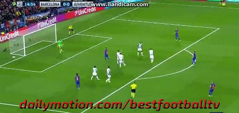 Pique Plays with Hand - FC Barcelona vs Juventus - Champions League - 19.04.2017 HD