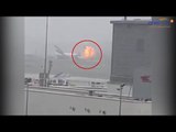 Emirates plane crash lands at Dubai Airport, catches fire - Watch video| Oneindia News