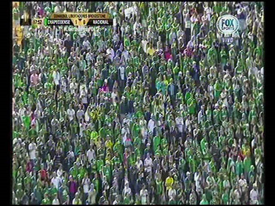 Primer Tiempo Nacional vs Chapecoense