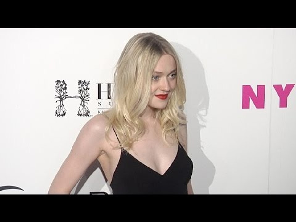 Dakota Fanning NYLON Young Hollywood Party 2015 Red Carpet