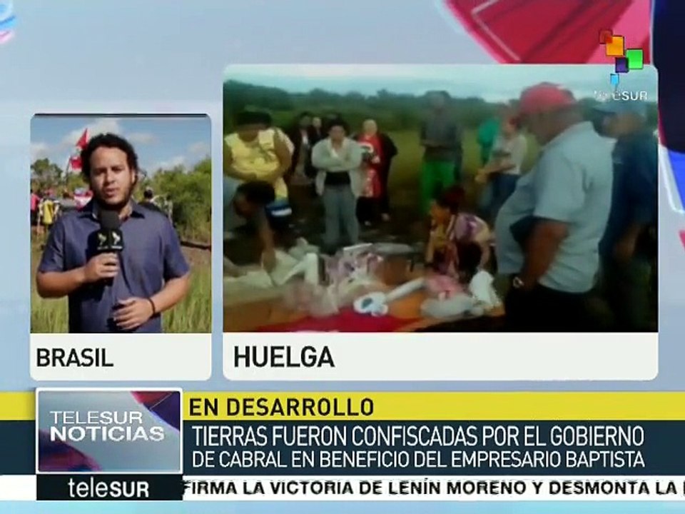Brasil: Movimiento Trabajadores Sin Tierra retoma terrenos en Río