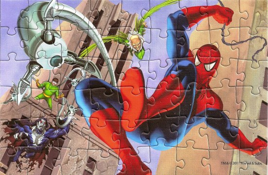 Puzzle Game Spider Man - Marvel - Jigsaw Puzzles - Puzle Kid