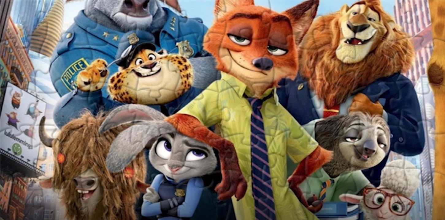 Puzzle Game Zootopia - Disney - Jigsaw Puzzles - Puzle Kid