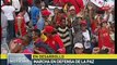 Venezuela: pueblo bolivariano toma Caracas en defensa de la paz