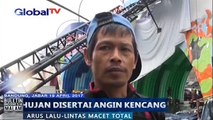 Hujan Disertai Angin Kencang Terjang Kota Bandung Jawa Barat