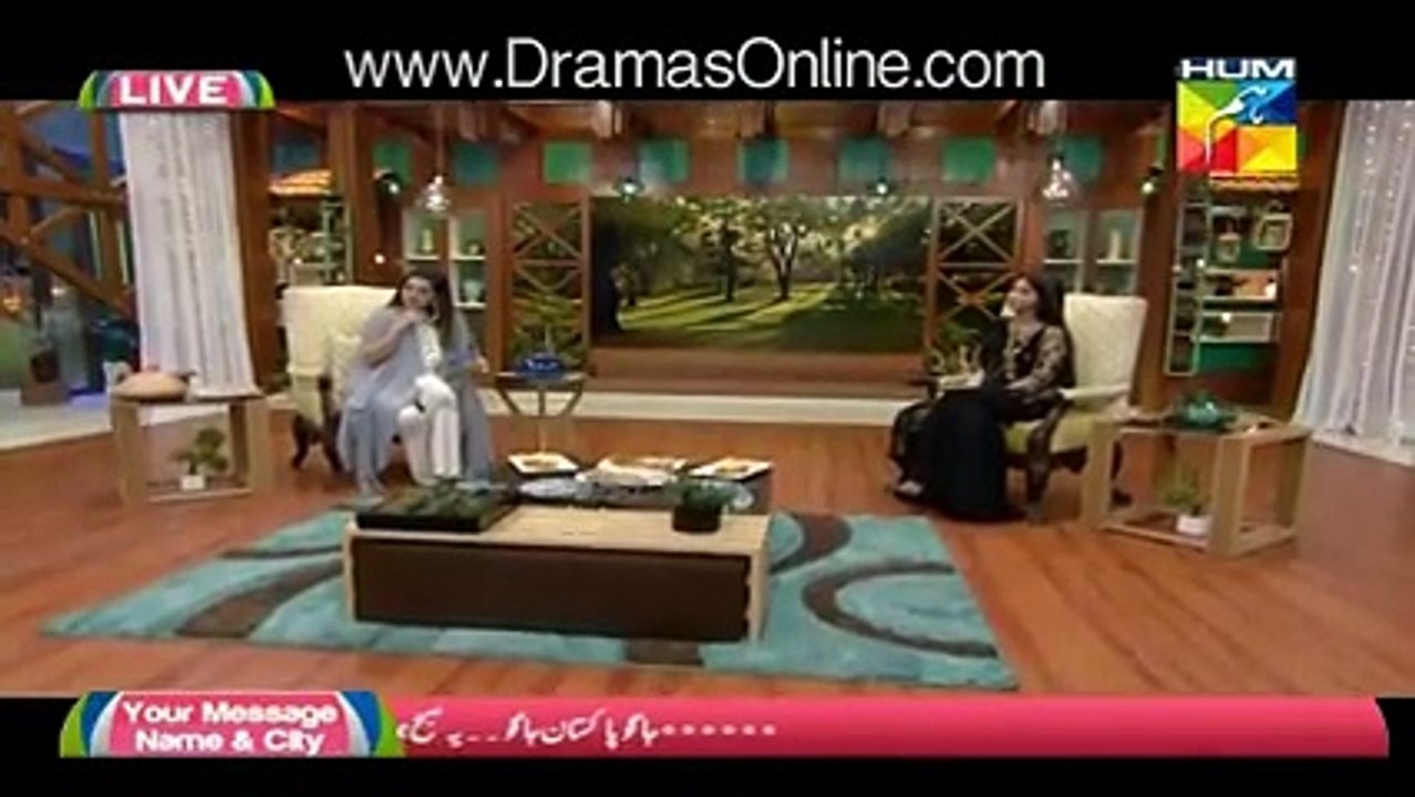 Sajal Ali Crying in a Live Show After Remembering Her Mother