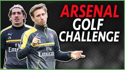 Hector Bellerin v Nacho Monreal: Arsenal Golf Challenge #2