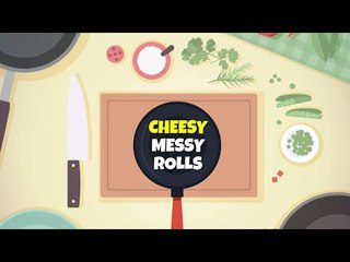 How to make "Cheesy messy bread rolls"