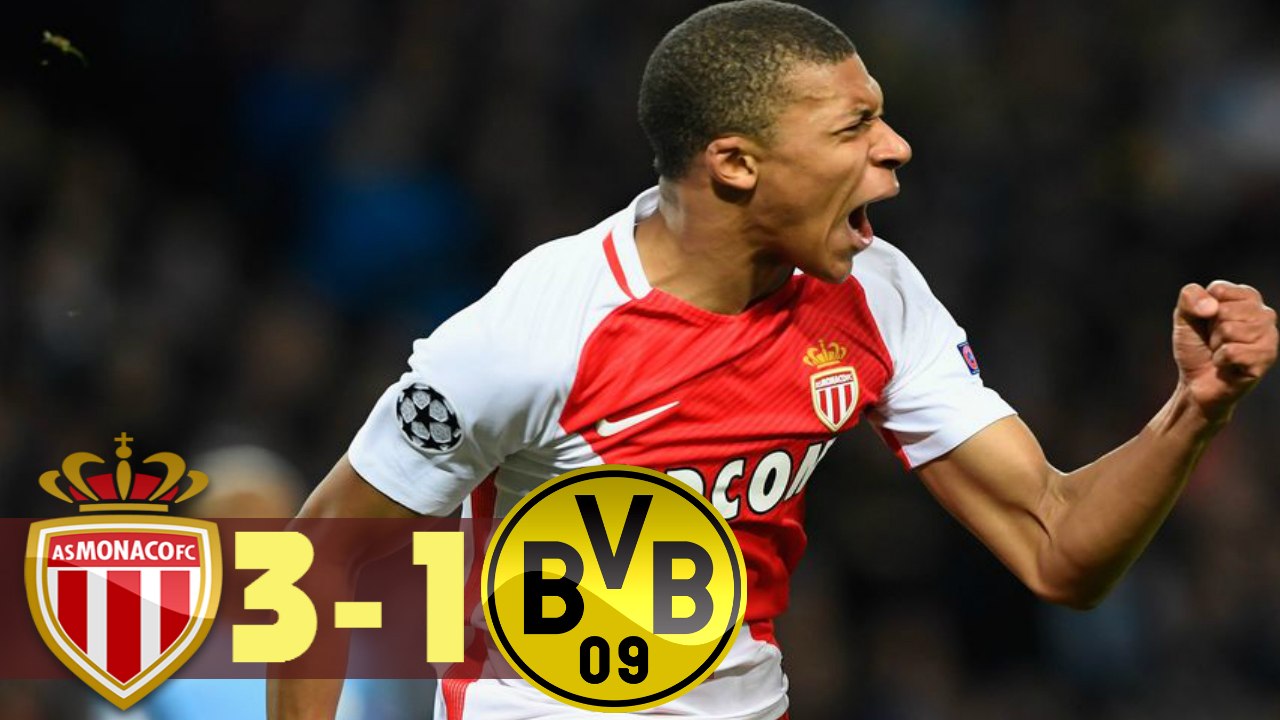 Monaco vs Borussia Dortmund 3 - 1 Highlights 19.04.2017 HD