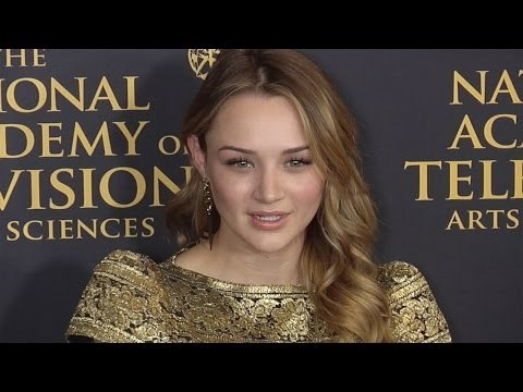 Hunter King 42nd Daytime Creative Arts Emmy Awards Red Carpet