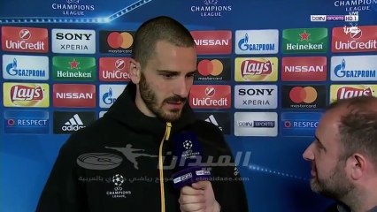 Declarations de Bonucci après le match v FCB 19/04/2017