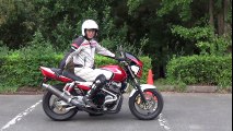 初めての中型バイク ： ブレーキング、公道で安全に止まるには？2つのブレーキ、あなたならどう使う。。　ホンダCB400SF
