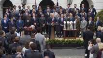 No-shows and boycotts mar Trump's White House welcome for the Patriots