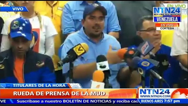 MUD condenó la brutal represión a los opositores este miércoles 19 de abril