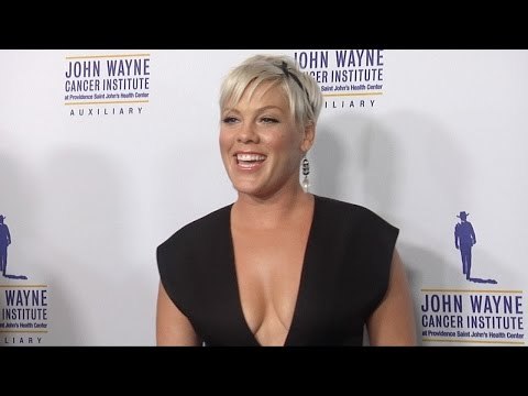 P!nk & Carey Hart 30th Annual John Wayne Odyssey Ball Arrivals