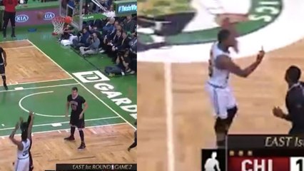 Marcus Smart Gives Celtics Fan the Finger After Missing 3-Pointer