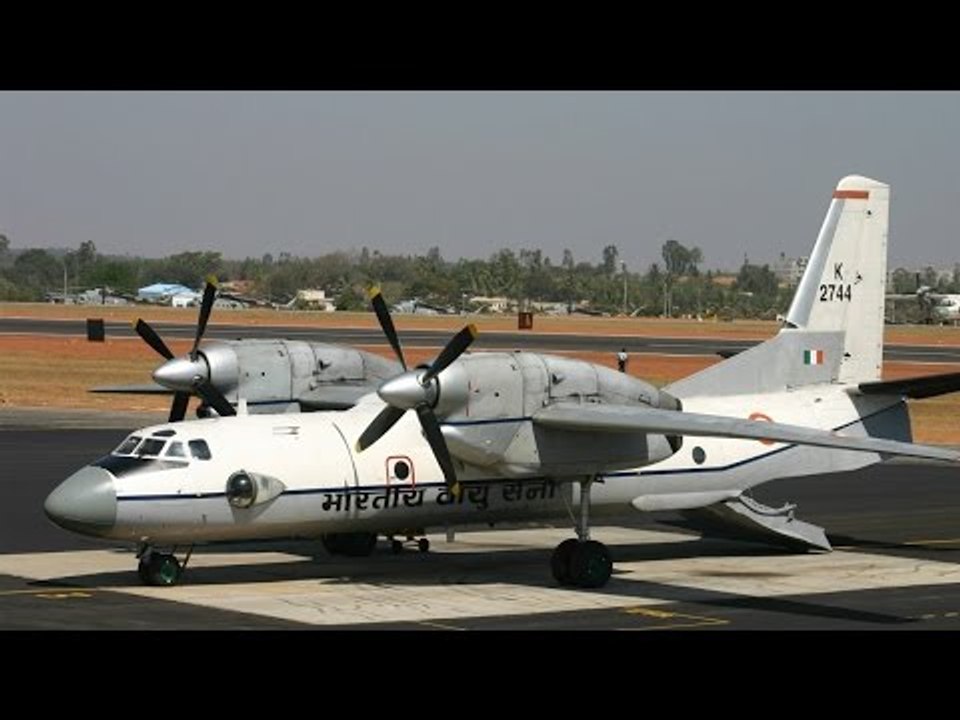 Indian Air Force AN-32 aircraft goes missing wi...