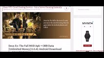 Deus Ex: The Fall MOD Apk   OBB Data [Unlimited Money] 0.0.41 Android