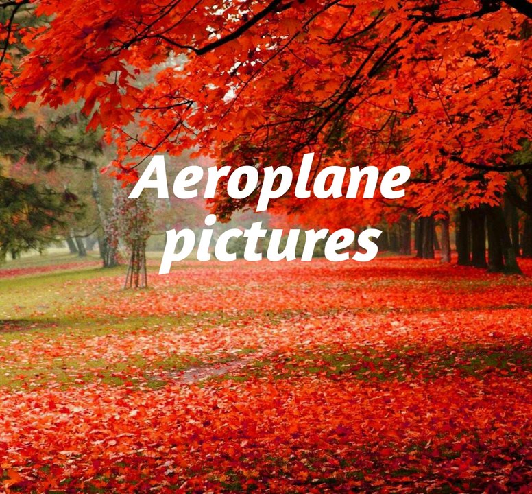 Aeroplane related images(any video slideshow)