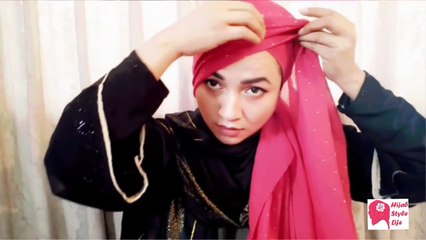 Eid Hijab Style tutorial part 1- Shirajum