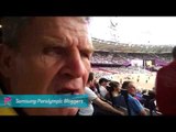 Mike Brace - Archery flowers, Paralympics 2012