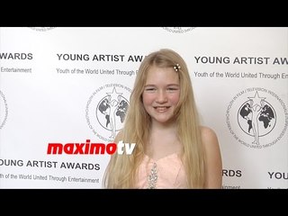 Madeline Lupi "Young Artist Awards" 2015 Red Carpet