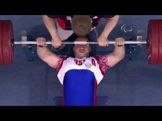 Powerlifting - Men's -90 kg Group B - London 2012 Paralympic Games