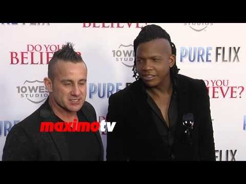 Newsboys (Duncan Phillips & Michael Tait) Do You Believe? Los Angeles Premiere Red Carpet