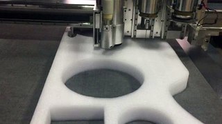 EPE Foam circle cutting table machine