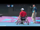 Wheelchair Tennis - GBR vs JPN - Men's Singles Third Round - 1st set - London 2012 Paralympic Games