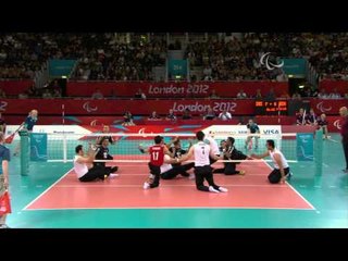 Sitting Volleyball - IRI vs BIH - Men's Preliminaries Pool B - London 2012 Paralympic Games