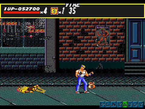 Streets Of Rage - stage 2 (sega mega drive)