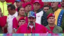 Maduro anuncia arrestos en marcha opositora y quiere elecciones