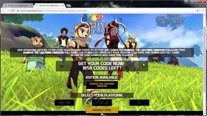 Shiness The Lightning Kingdom Redeem Code Free - Download Shiness The Lightning Kingdom Free
