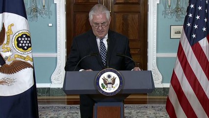 Iran nuclear deal branded a "failure" by US Secretary of State Rex Tillerson