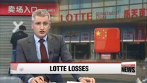 Lotte Mart facing millions in losses from business suspensions in China