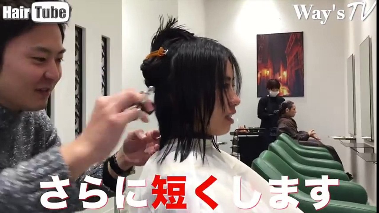 藤社ゆみ☆ヘアスタイル大変身!?ロングヘアからショートヘアに!【before＆after】Way’sTV 木村一平ヘアアレンジ/ヘアスタイリング