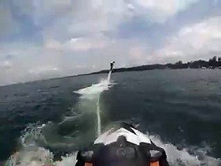 First timer on the hoverboard never flyboarded either! This guy found our rentals at Zorbaz on green lake