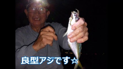 釣具のイヴ　西大分港アジ釣り2014 8 24