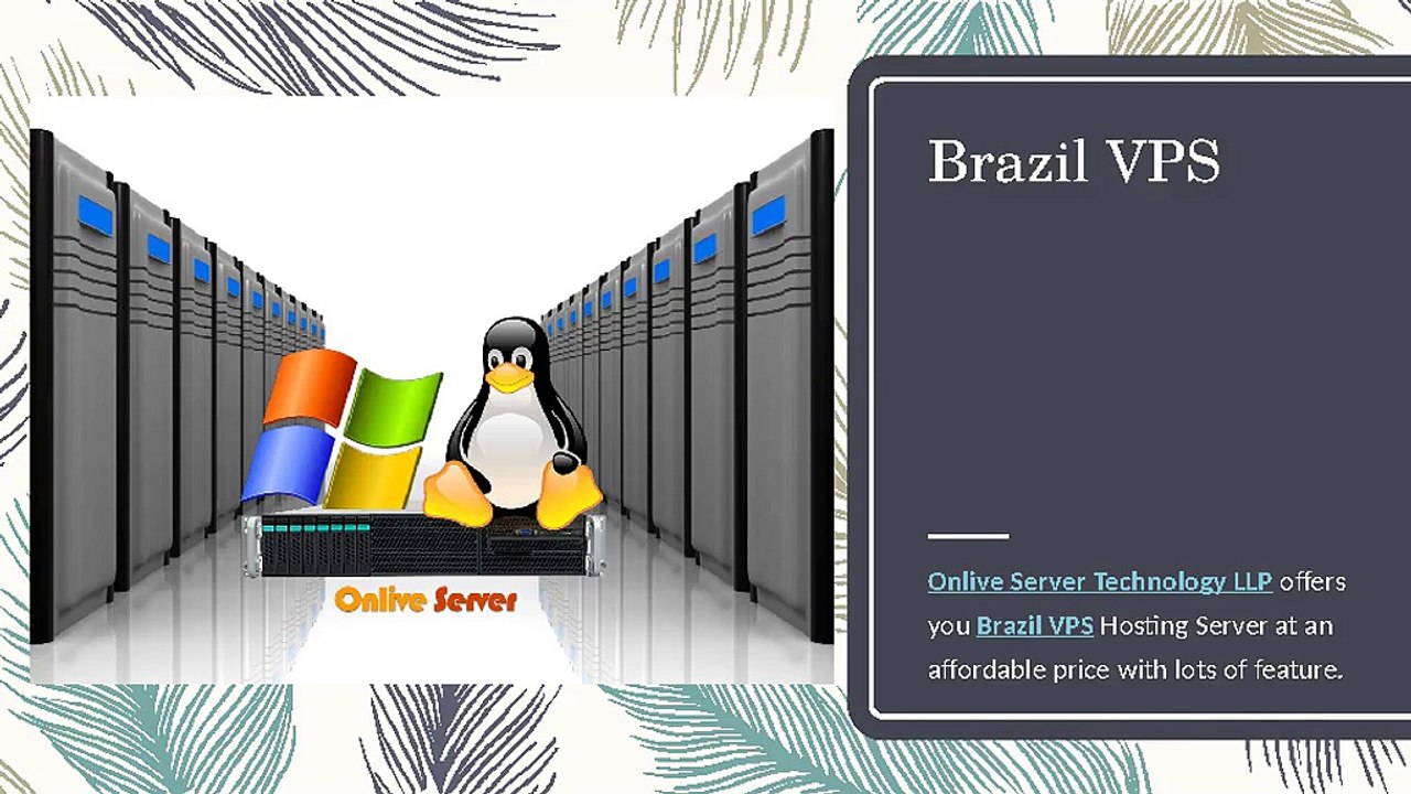 Brazil VPS Hosting Server LLP - Onlive Server Technology LLP