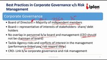 FRM 1 - Corporate Governance and Risk Management - Foundation of risk management