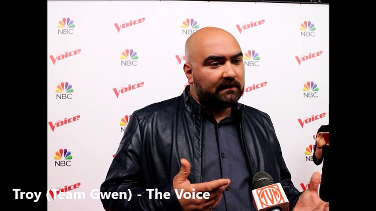 The Voice Season 12 Troy Ramey - Top 12 Interview Team Gwen