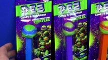 Teenage Mutant Ninja Turtles Pez Dispensers TMNT Unboxinertdfgdfg
