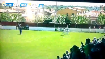 Les jeunes joueurs du Barça ne sont vraiment pas Fair-Play du tout