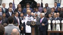 Super Bowl Champs: New England Patriots Tackle The White House