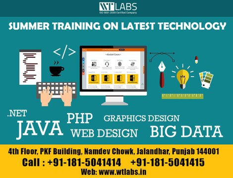 Web Designing Training Course in Jalandhar, Punjab - WTLabs Training